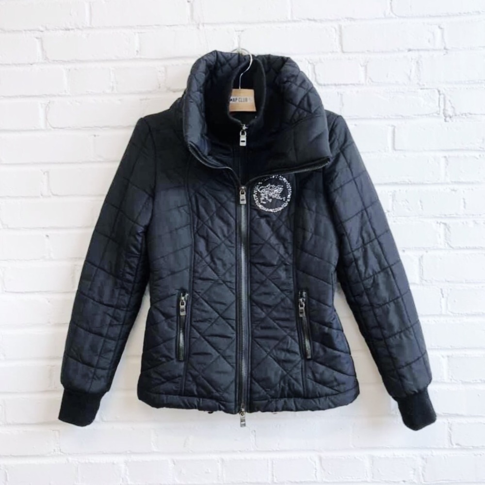 Beautiful Black PARASUCO bomber jacket